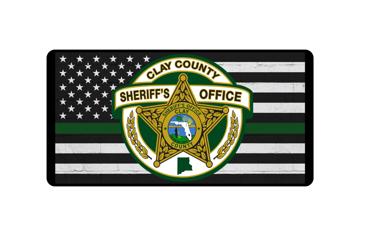 CCSO License Plate