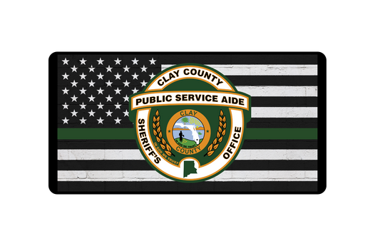 CCSO PSA License Plate