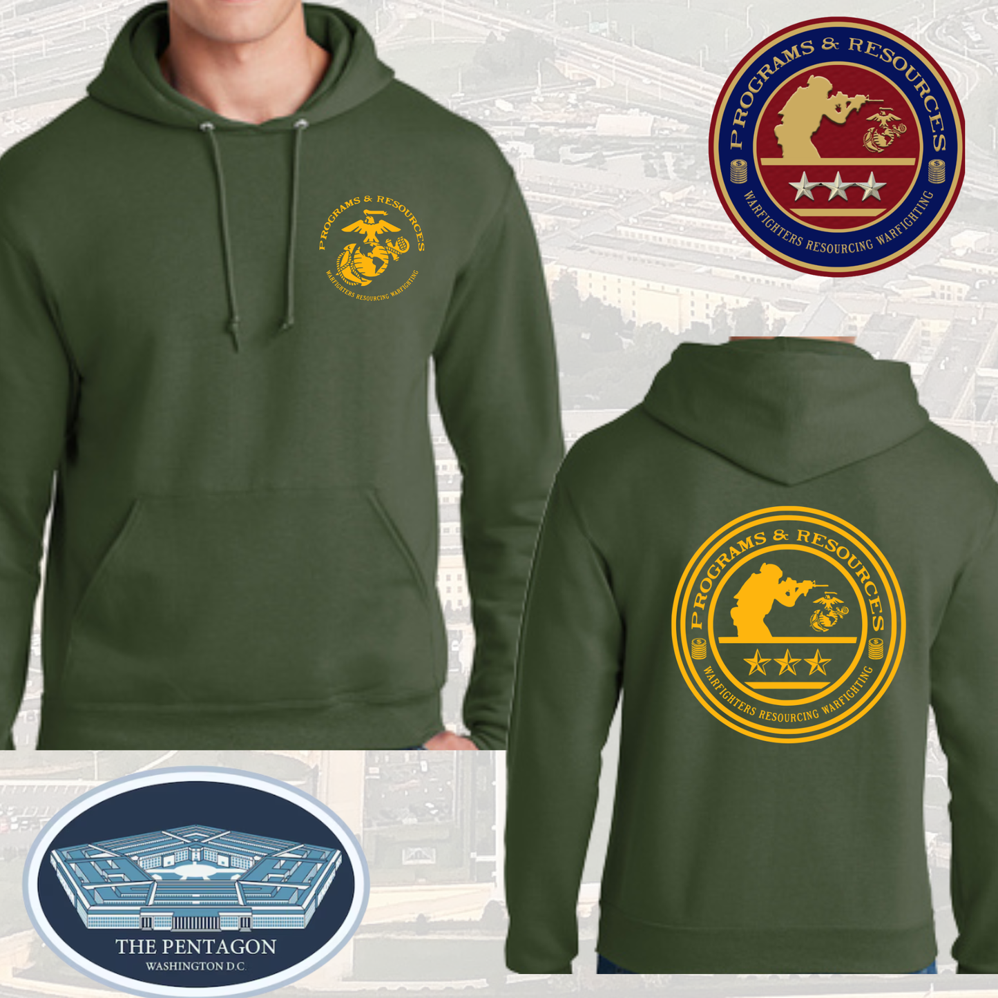 Programs & Resources OD Green Hoodie
