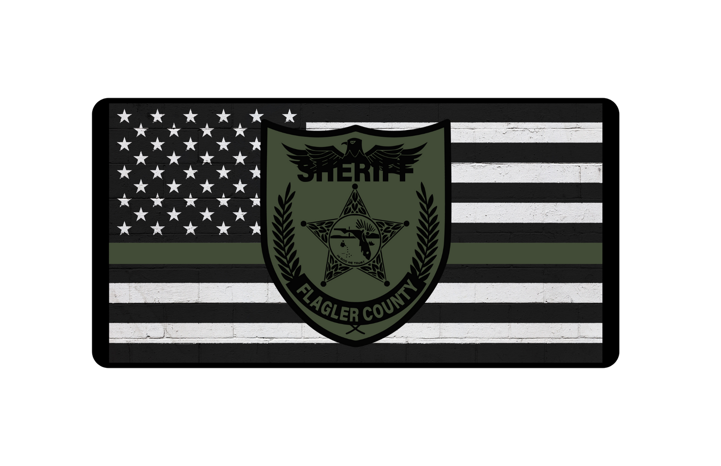 FCSO License Plate