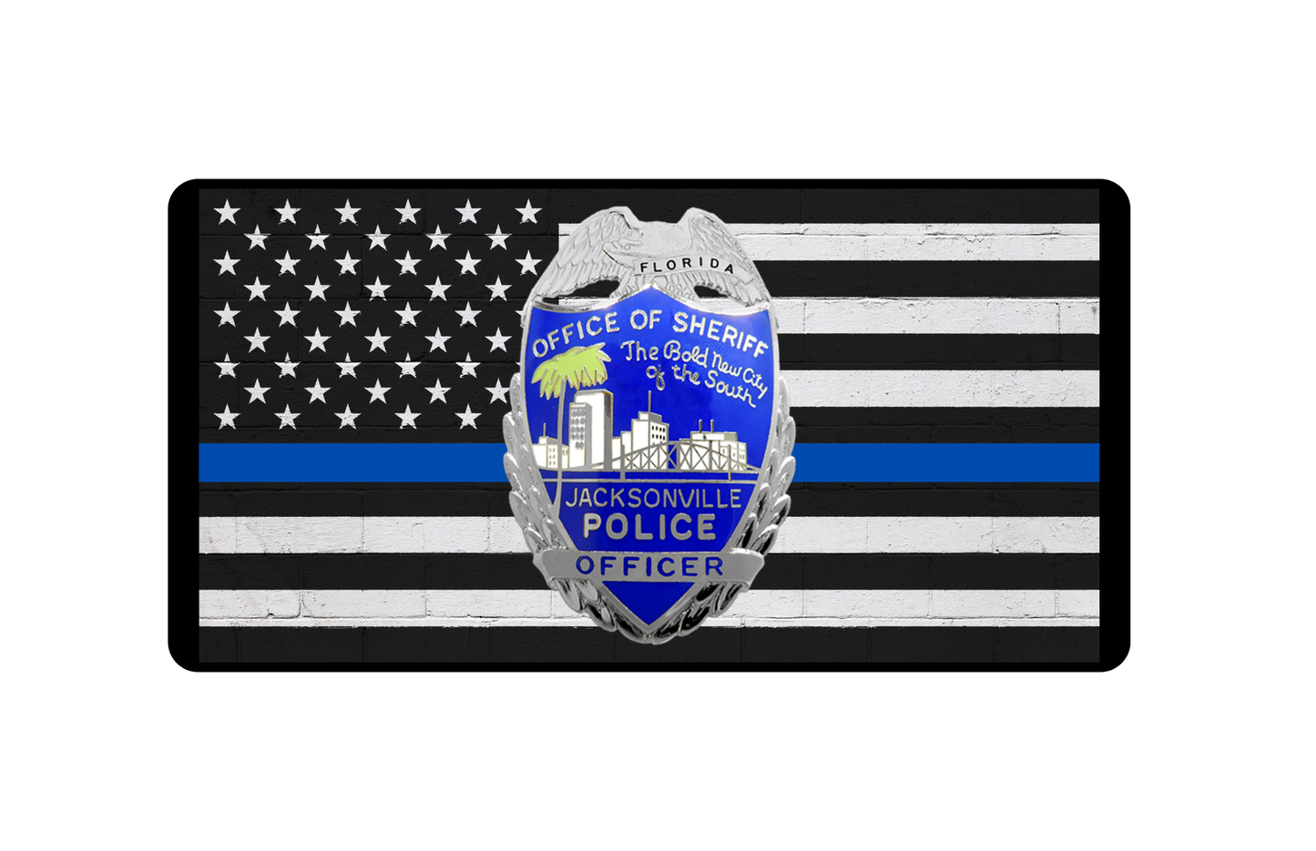 JSO License Plate