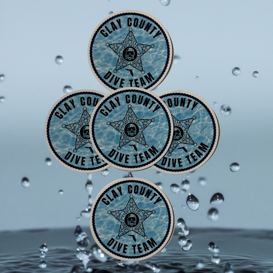 Clay County Dive Team Sticker