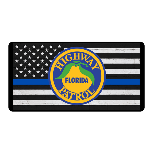 Florida Highway Patrol License Plate