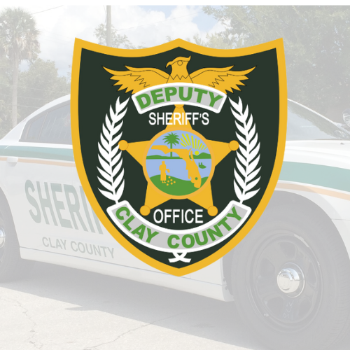 Clay County Sheriff Patch sticker