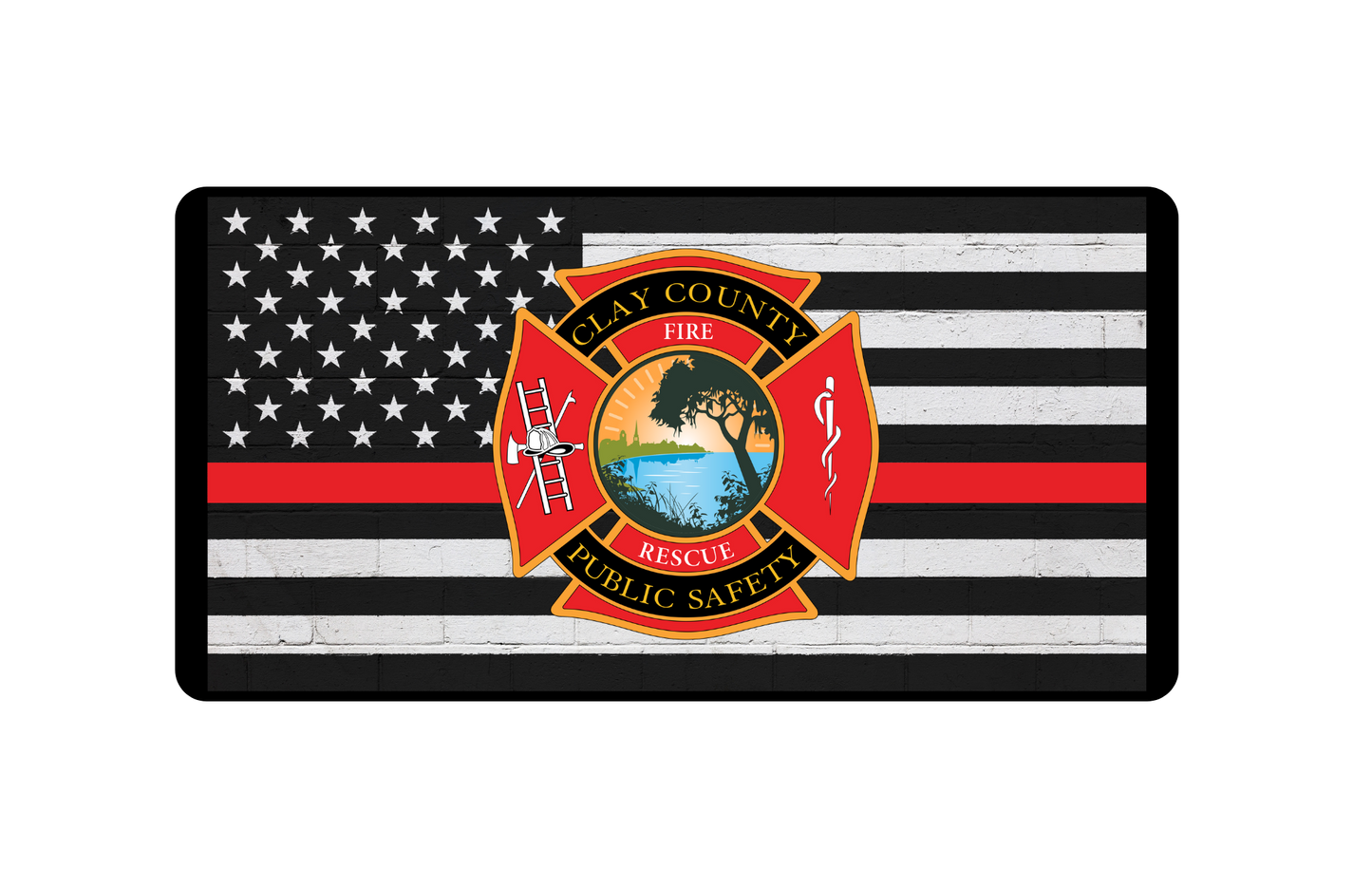 CCFRD License Plate