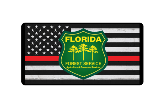 Florida Forest Service License Plate