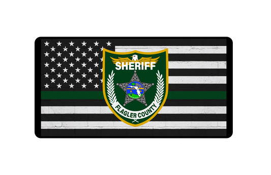 Flagler County Sheriff License Plate