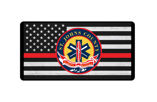 St Johns County Marine Rescue License Plate