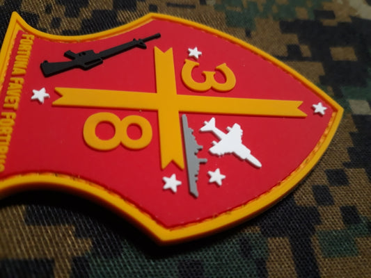 3/8 Marines 3D Patch