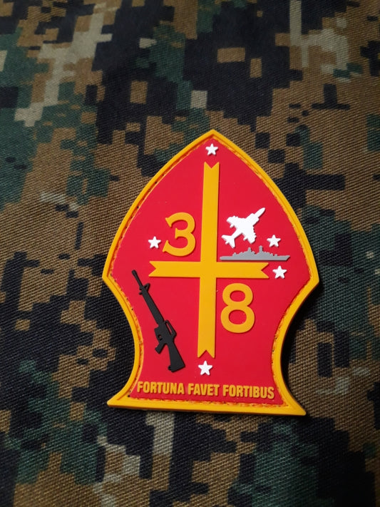 3/8 Marines 3D Patch