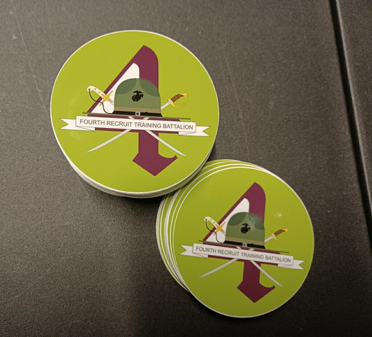 4th Recruit Training Battalion Sticker