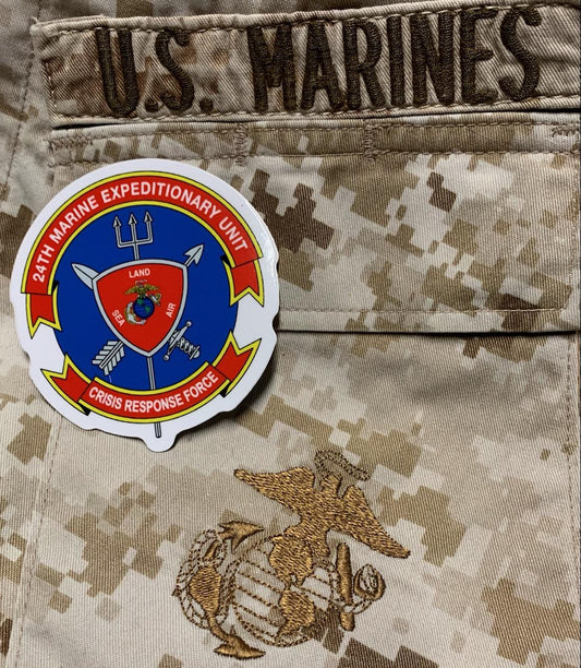 24th MEU, (Marine Expeditionary Unit) Sticker