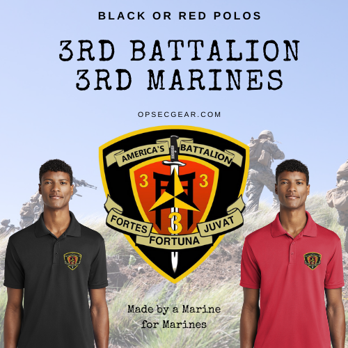 3rd Battalion 3rd Marines Polos