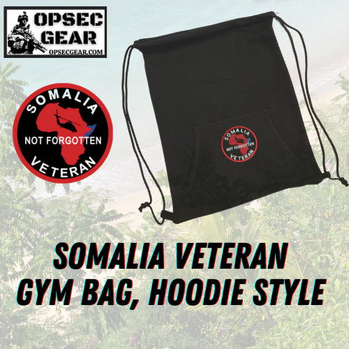 Somalia Veteran Gym Bag