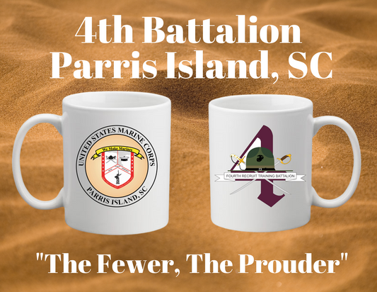4th Battalion Parris Island Mug