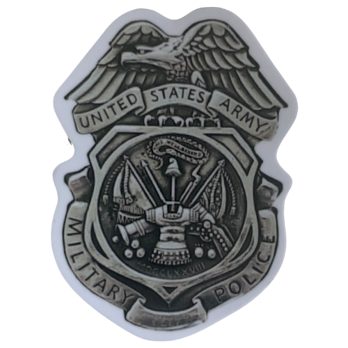US ARMY MP Badge Stickers!