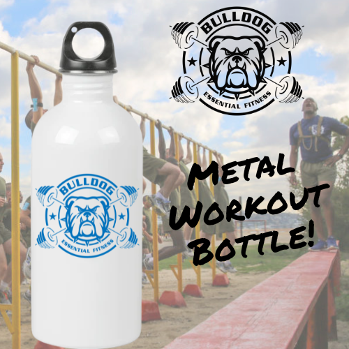 Bulldog Metal Workout Bottle