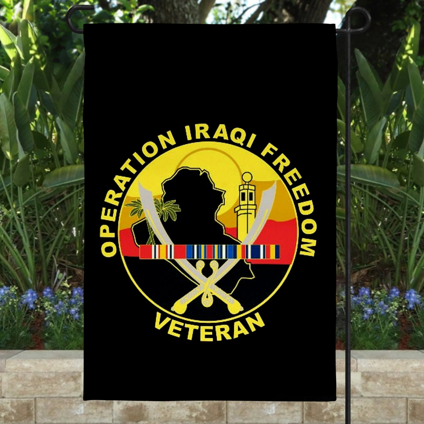 Operation Iraqi Freedom Garden Flag