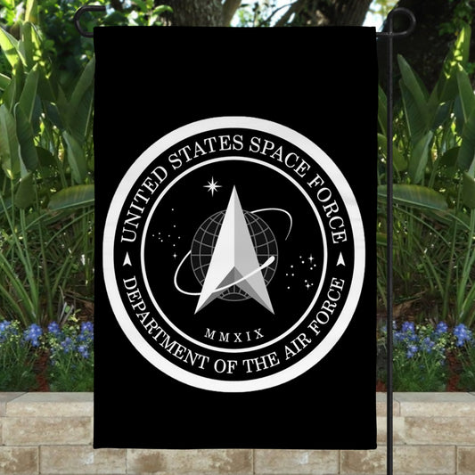 Space Force Garden Flag