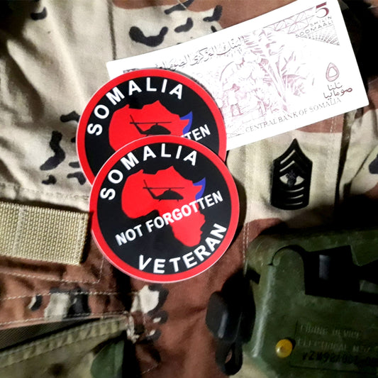 Somalia Veteran Stickers