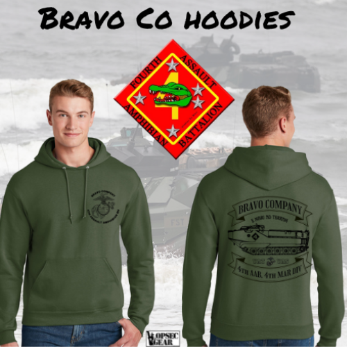 Bravo Co 4th AAB Shirts & Hoodies Track design