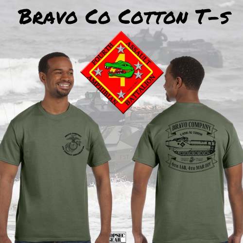 Bravo Co 4th AAB Shirts & Hoodies Track design