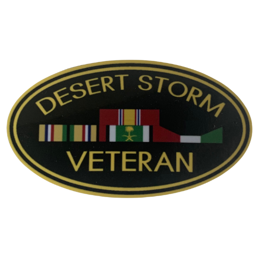 Desert Storm Veteran Stickers!