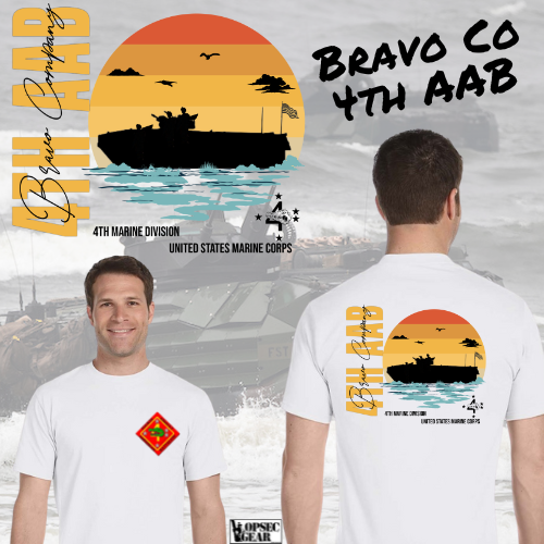 Bravo Co 4th AAB Shirts & Hoodies Jax Design