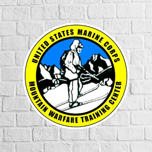 USMC Mountain Warfare Training Center Sticker