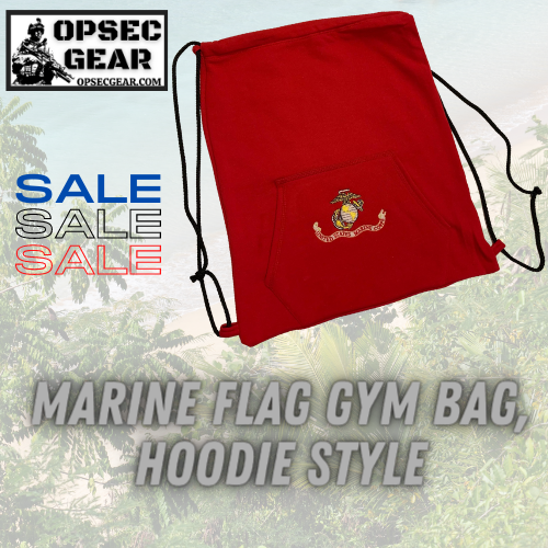 USMC FLAG Gym Bag