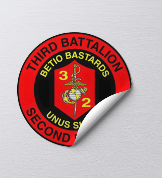 3rd Battalion 2nd Marines Sticker