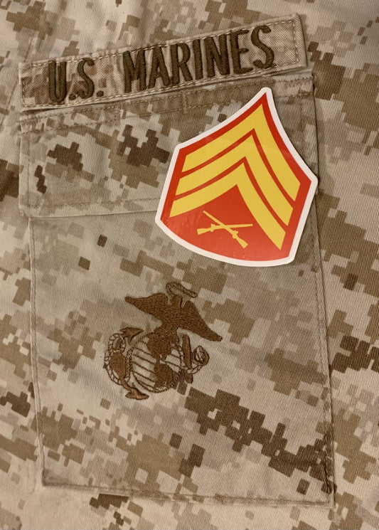 Sergeant of Marines Stickers