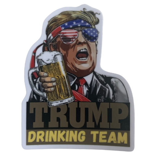 Trump Drinking Team Stickers!!